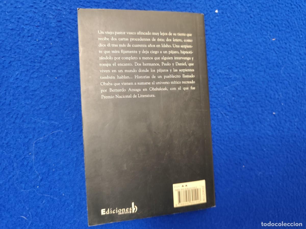 Libros de segunda mano: Historias de Obaba Bernardo Atxaga Ediciones B,S.A. 1999 - Foto 3