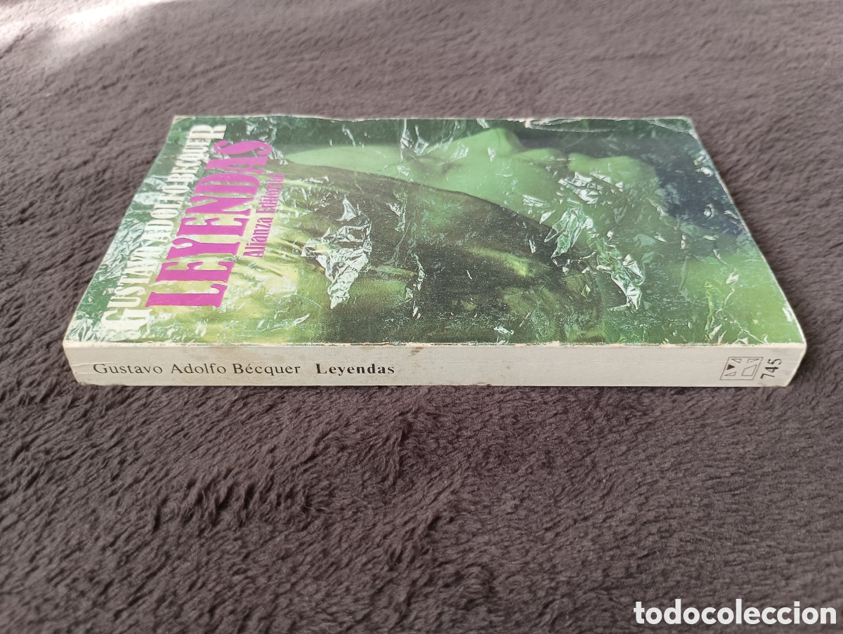 Libros de segunda mano: Libro LEYENDAS (Gustavo Adolfo B&eacute;cquer). Alianza Editorial, Madrid, 1982 - Foto 4