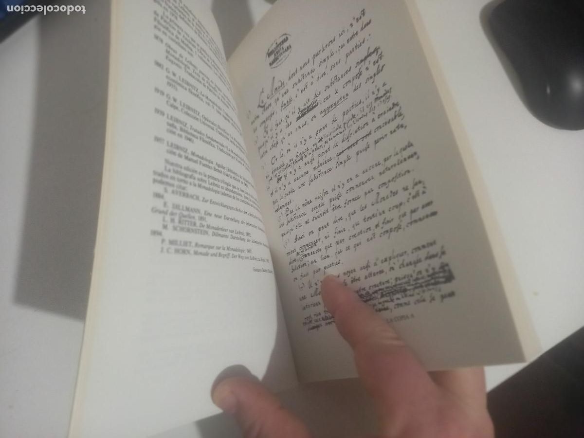 Libros de segunda mano: Monadolog&iacute;a ,Leibniz. Introducci&oacute;n de Gustavo Bueno - Foto 3