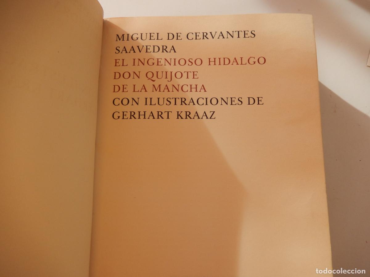 Libros de segunda mano: DON QUIJOTE - CERVANTES - C&Iacute;RCULO DE LECTORES 1965. - Foto 5