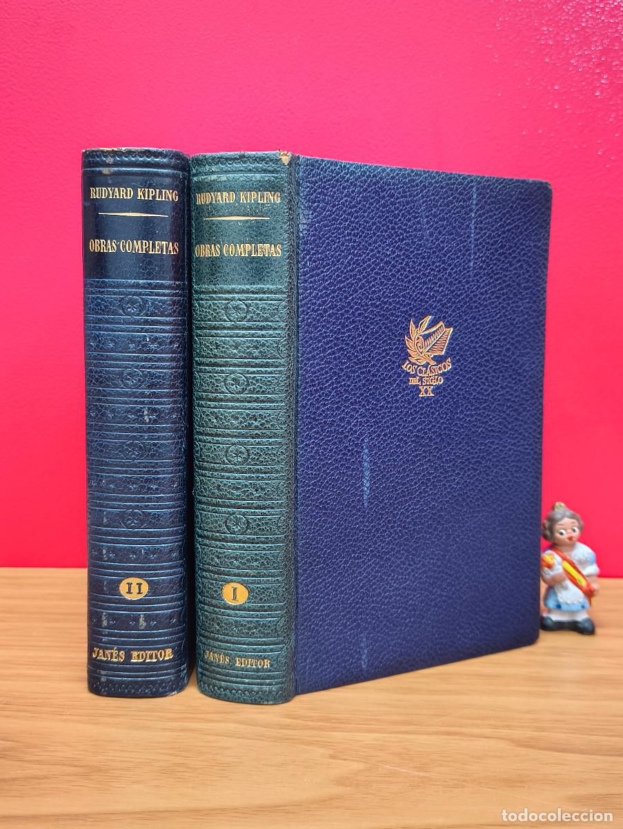Libros de segunda mano: Obras completas (Tomo I y II) &ndash; Rudyard Kipling - Foto 1