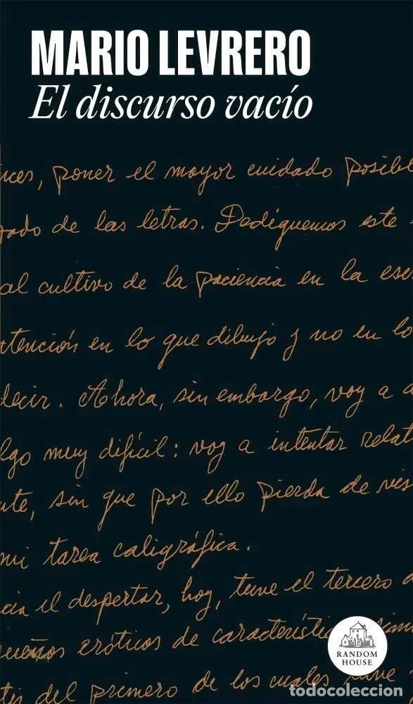Libros de segunda mano: Mario Levrero &ndash; El discurso vac&iacute;o - LM - Foto 1