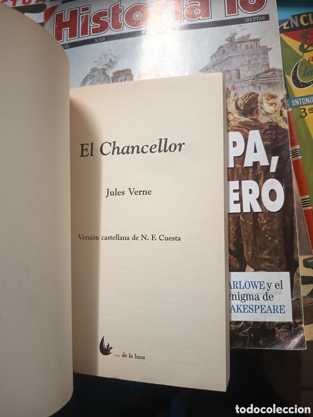 Libros de segunda mano: El Chancellor - Verne, Jules - Foto 3