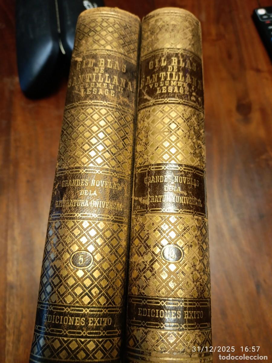 Libros de segunda mano: Lesage. Historia de Gil Blas de Santillana. 2 tomos - Foto 2
