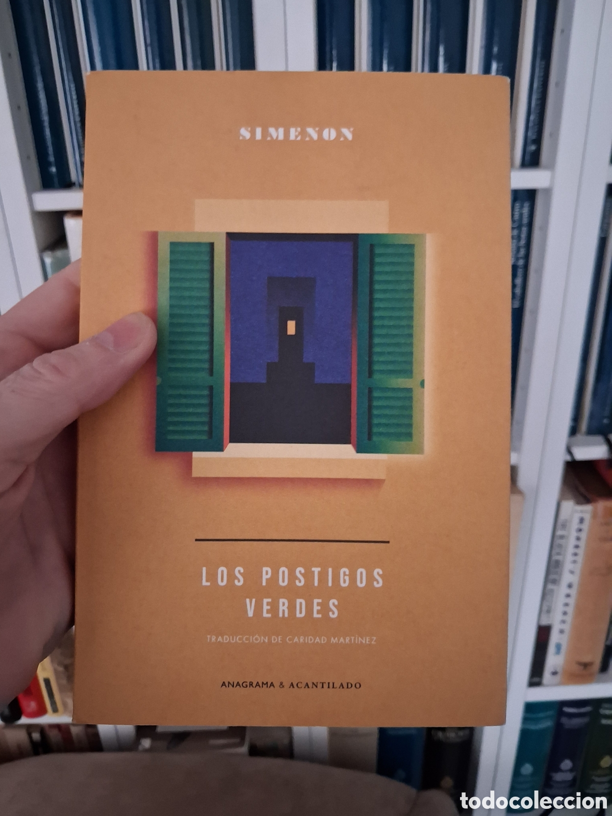 Libros de segunda mano: Los postigos verdes, Georges Simenon - Foto 1
