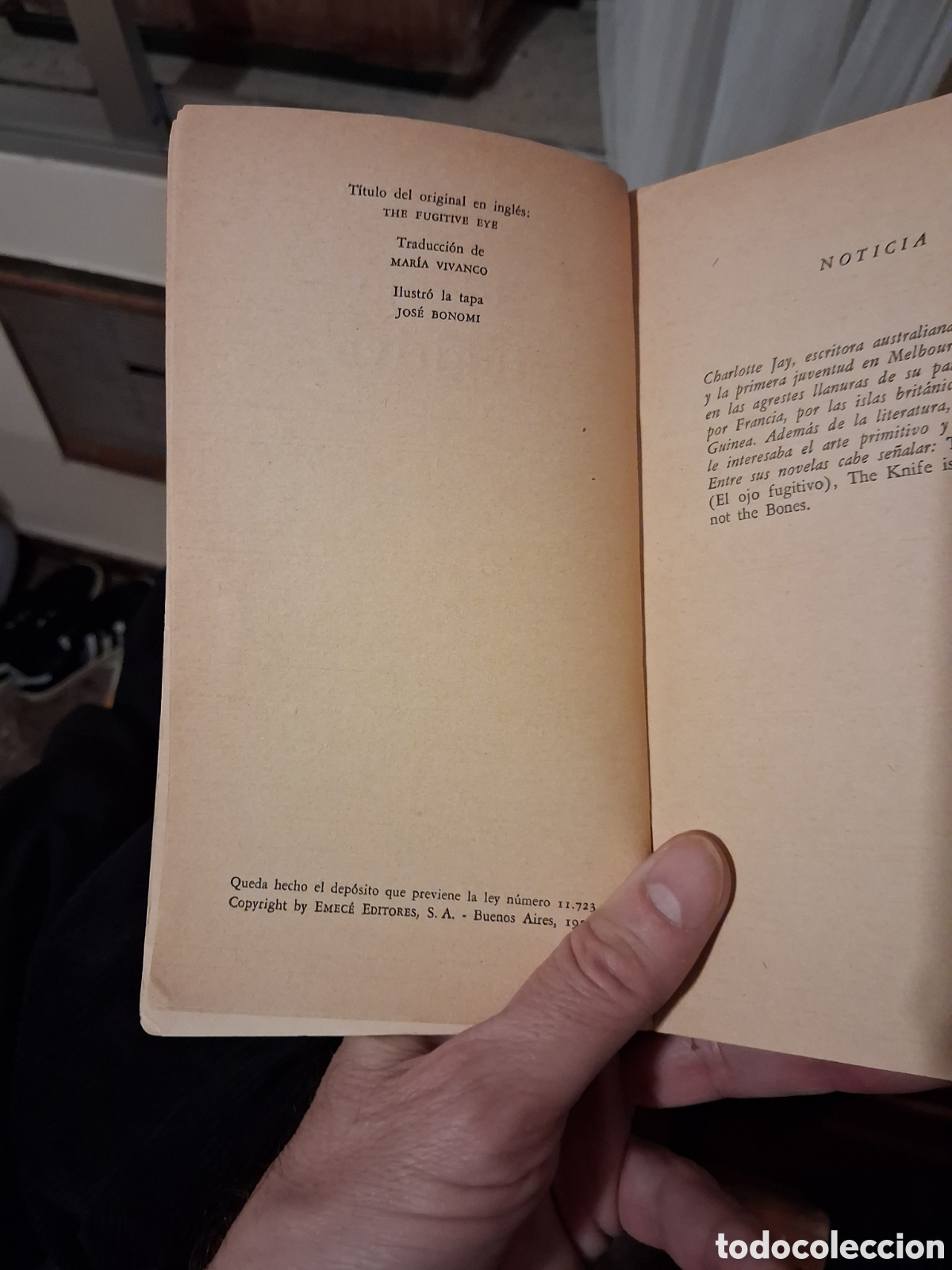 Libros de segunda mano: El ojo fugitivo, Charlotte Jay - Foto 5