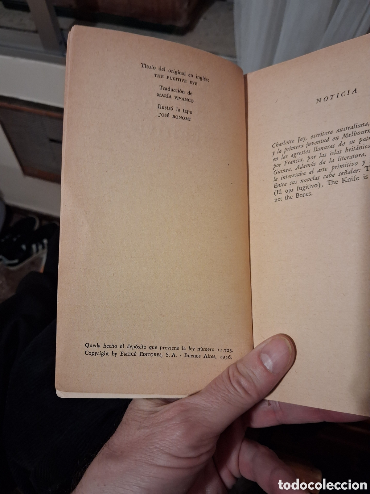 Libros de segunda mano: El ojo fugitivo, Charlotte Jay - Foto 6