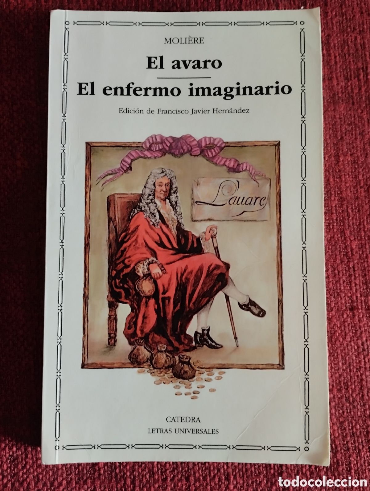 Libros de segunda mano: -El avaro-El enfermo imaginario.-Moli&egrave;re. - Foto 2