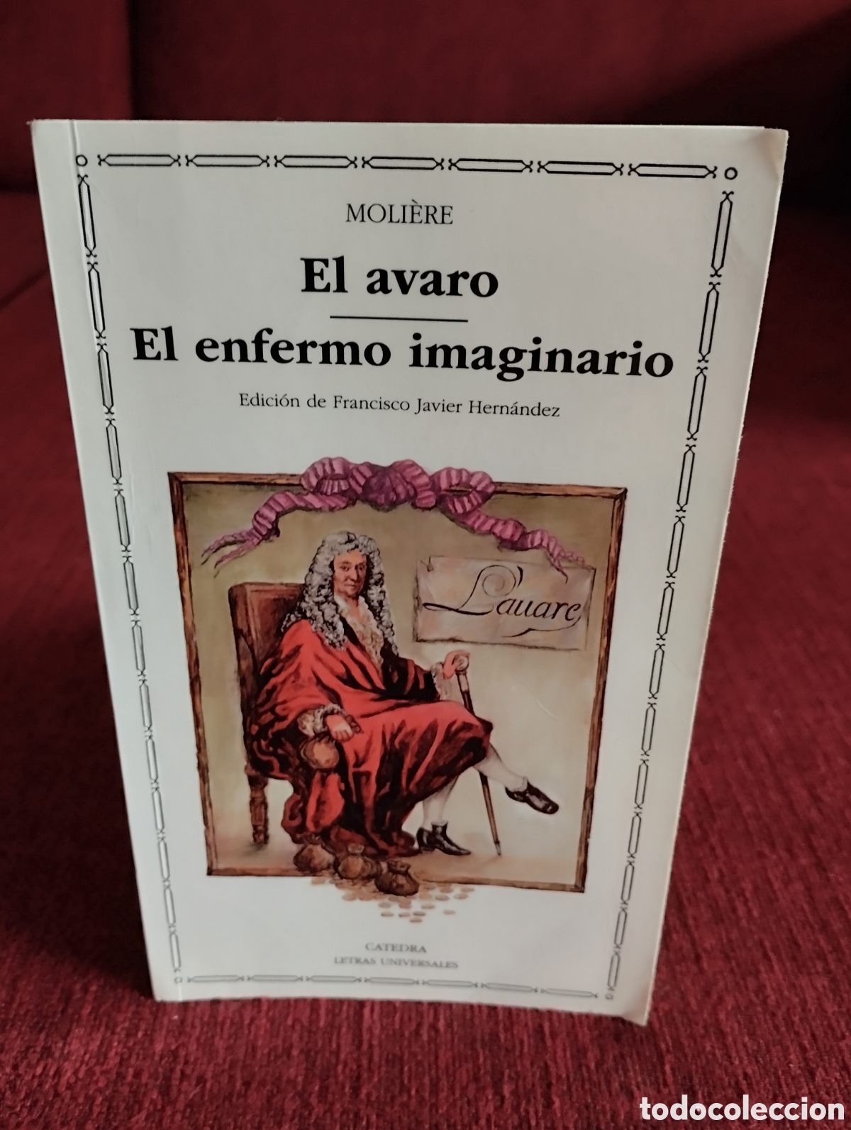 Libros de segunda mano: -El avaro-El enfermo imaginario.-Moli&egrave;re. - Foto 1