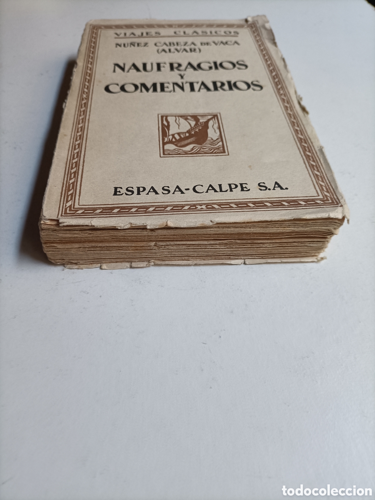 Libros de segunda mano: Naufragios y comentarios N&uacute;&ntilde;ez Cabeza de vaca ( Alvar ) - Foto 3