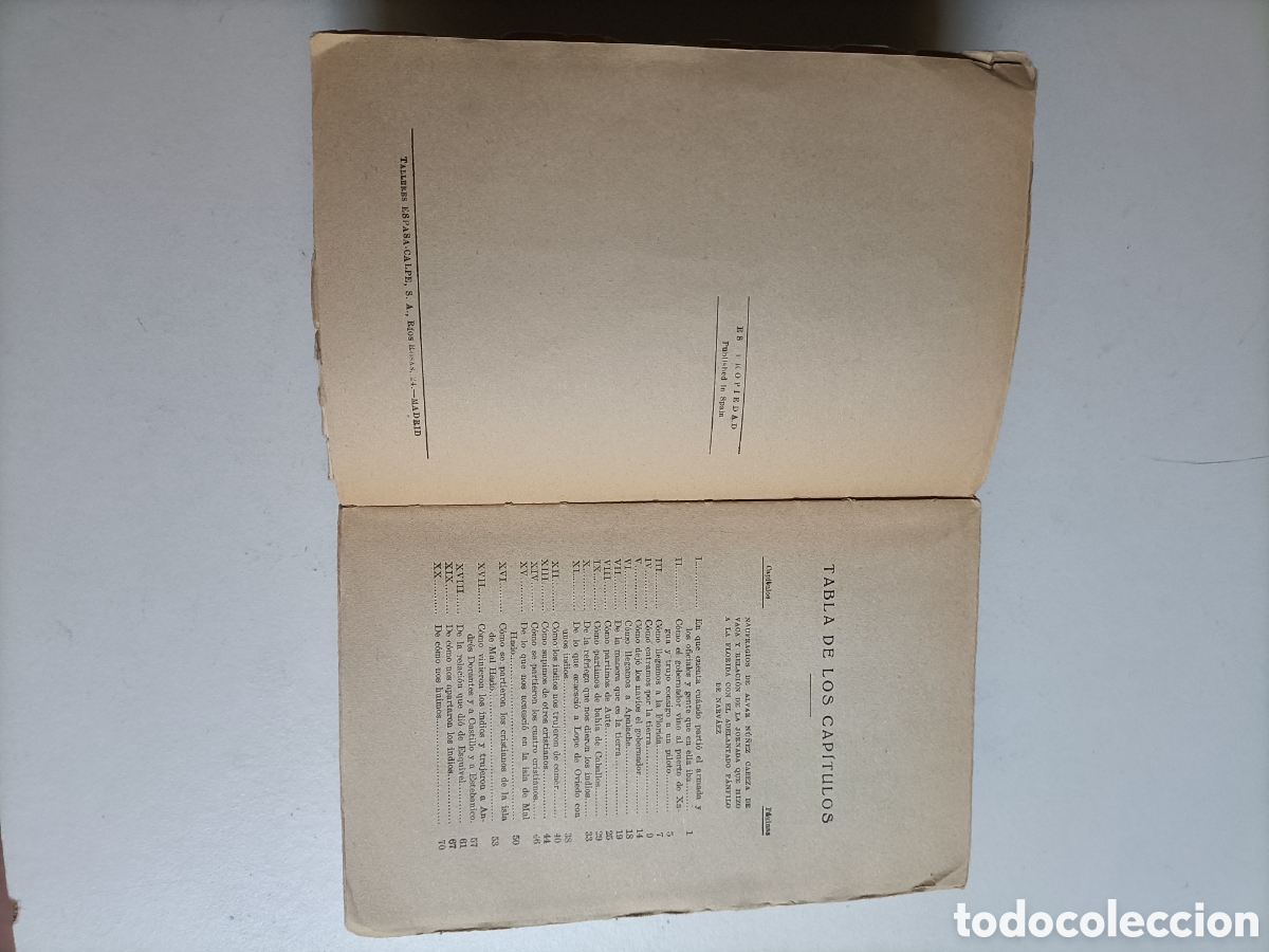 Libros de segunda mano: Naufragios y comentarios N&uacute;&ntilde;ez Cabeza de vaca ( Alvar ) - Foto 11