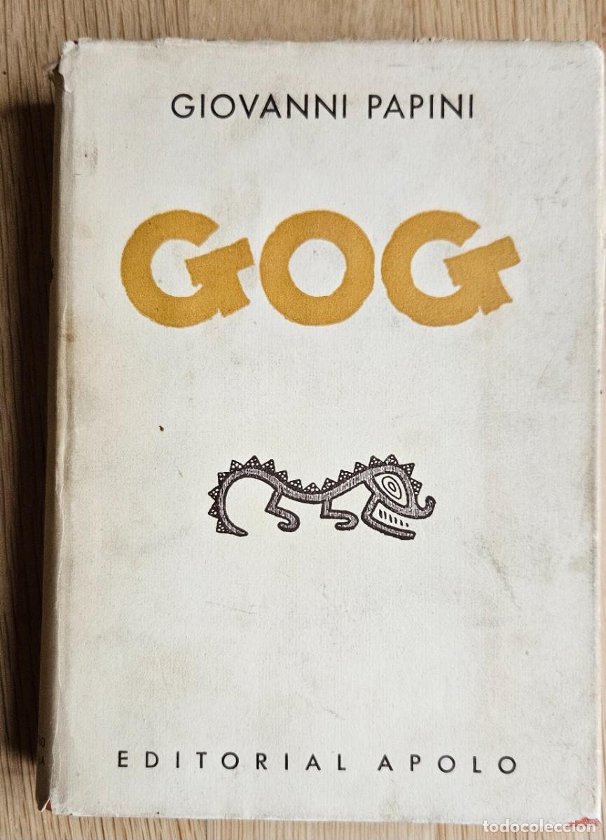 Libros de segunda mano: Giovanni Papini, Gog. - Foto 1