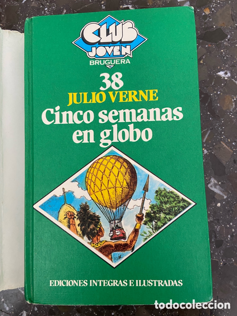 Libros de segunda mano: Libro Julio Verne: Cinco Semanas en Globo - Foto 4