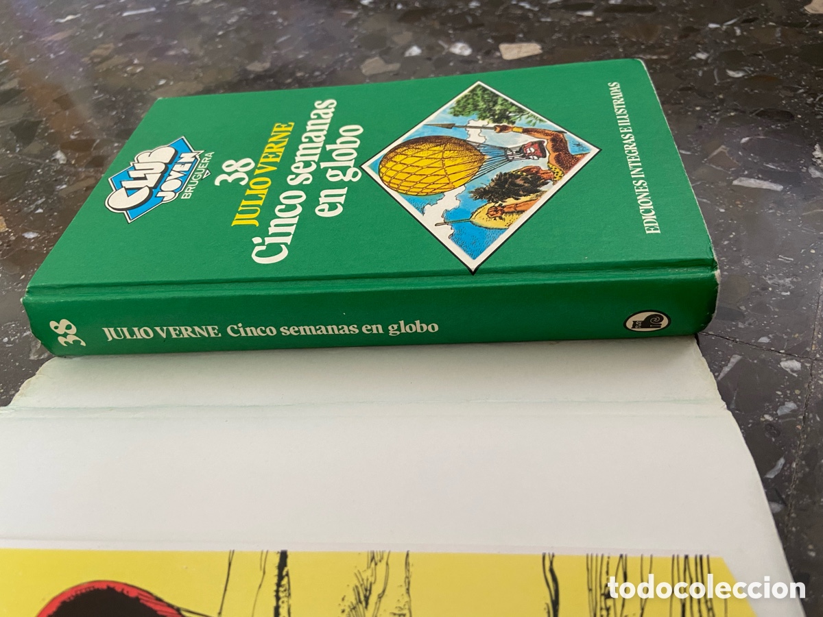 Libros de segunda mano: Libro Julio Verne: Cinco Semanas en Globo - Foto 5