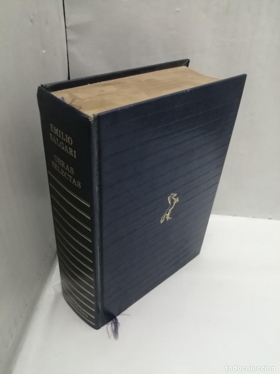 Libros de segunda mano: Emilio Salgari. Obras selectas (Primera edici&oacute;n, tapa dura) - Foto 4