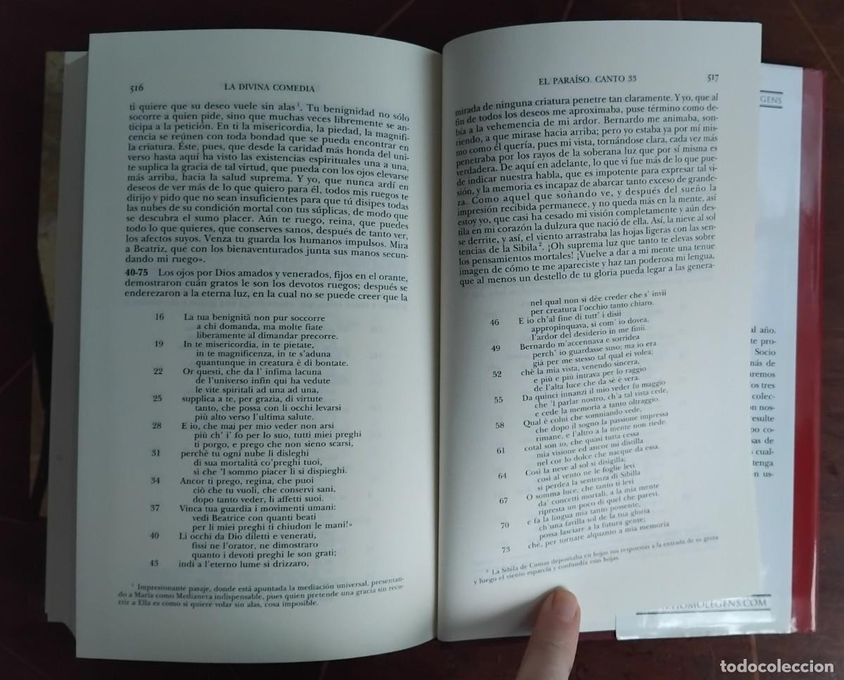 Libros de segunda mano: Dante LA DICINA COMEDIA - Foto 5