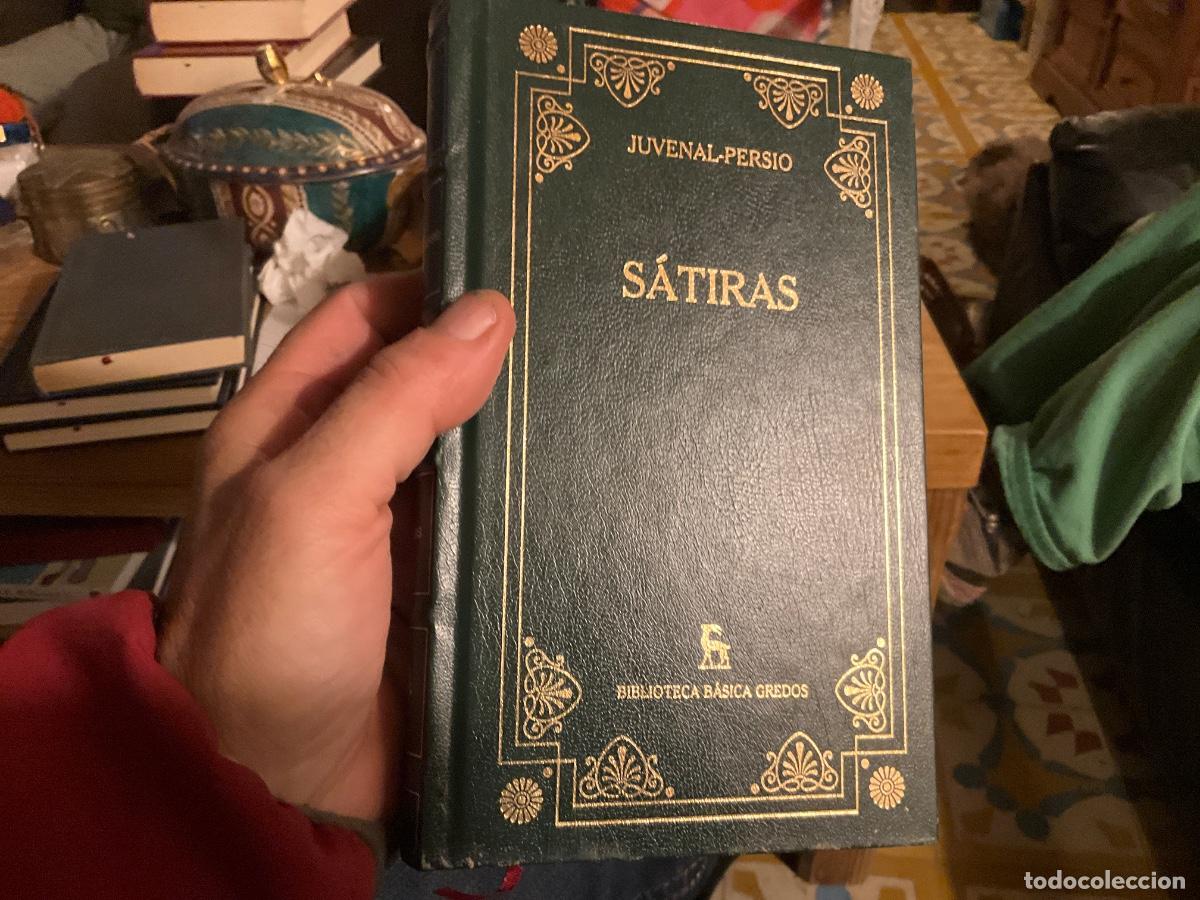 Libros de segunda mano: BIBLIOTECA B&Aacute;SICA GREDOS: S&Aacute;TIRAS. JUVENAL-PERSIO. - Foto 1