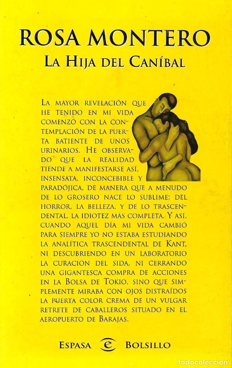 Libros de segunda mano: La Hija de Can&iacute;bal. Rosa Montero - Foto 1
