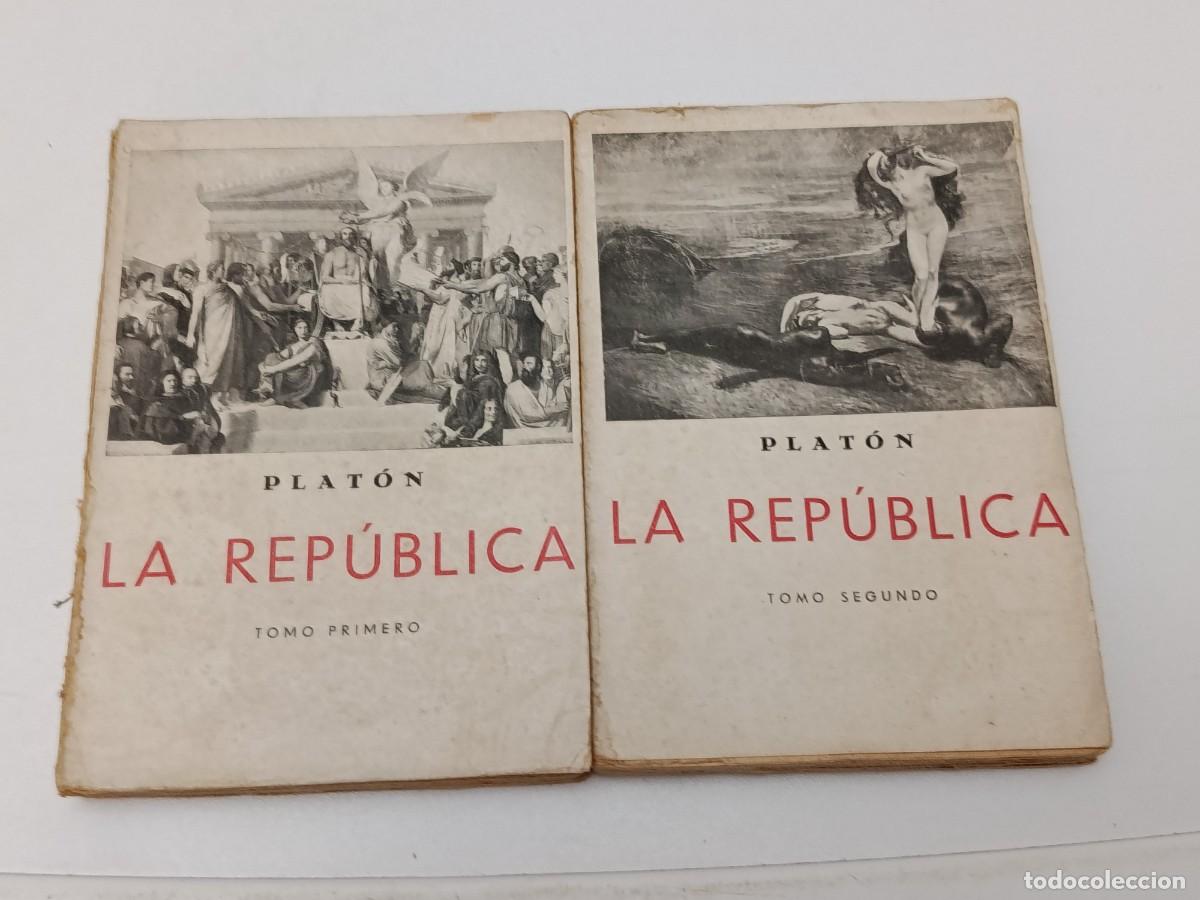 Libros de segunda mano: LA REPUBLICA DE PLATON 2 TOMOS - Foto 1