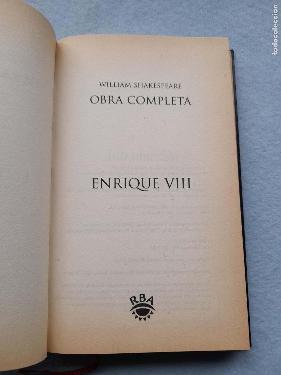 Libros de segunda mano: Enrique VIII. William Shakespeare. - Foto 4