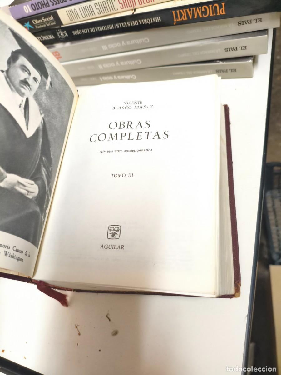 Libros de segunda mano: OBRAS COMPLETAS / Tomo III / Blasco Iba&ntilde;ez / 7&ordf; edici&oacute;n - Foto 2