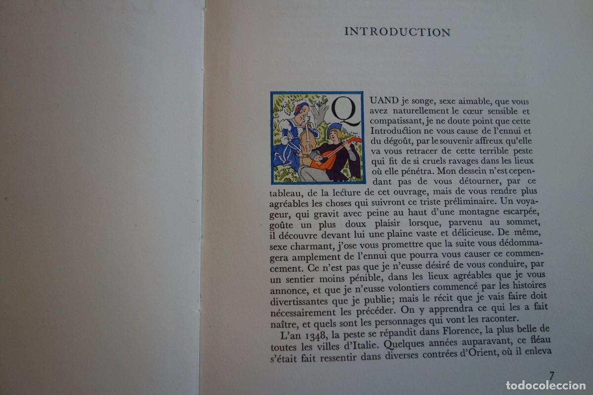 Libros de segunda mano: Bocaccio / Illustrations de R. Serres - Le D&eacute;cam&eacute;ron - 1950 - Foto 9