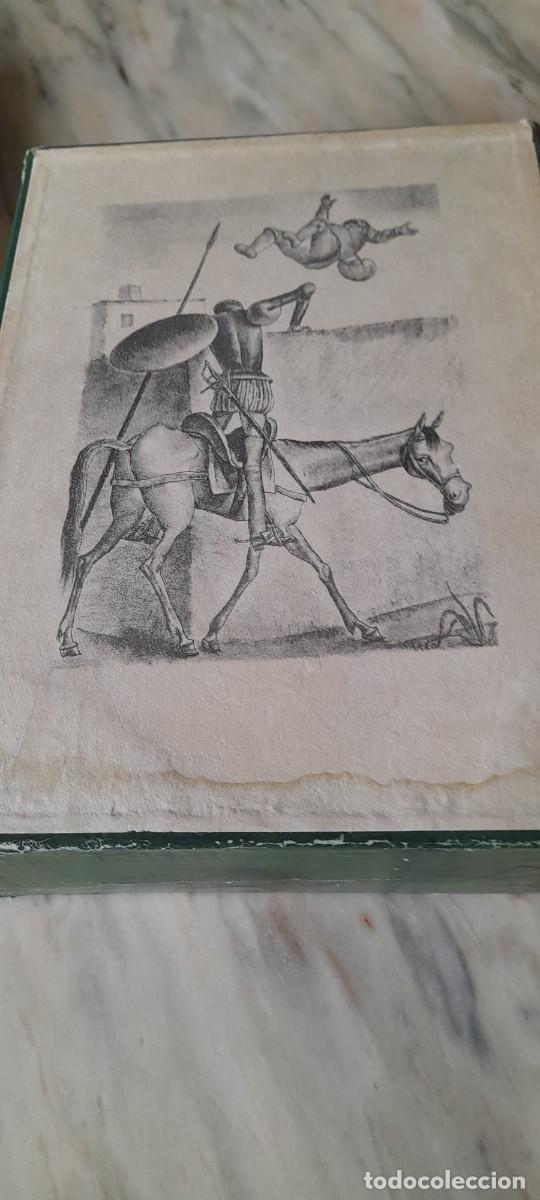 Libros de segunda mano: El ingenioso hidalgo Don Quijote de la Mancha. Dos tomos - Foto 3