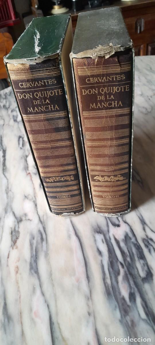 Libros de segunda mano: El ingenioso hidalgo Don Quijote de la Mancha. Dos tomos - Foto 5