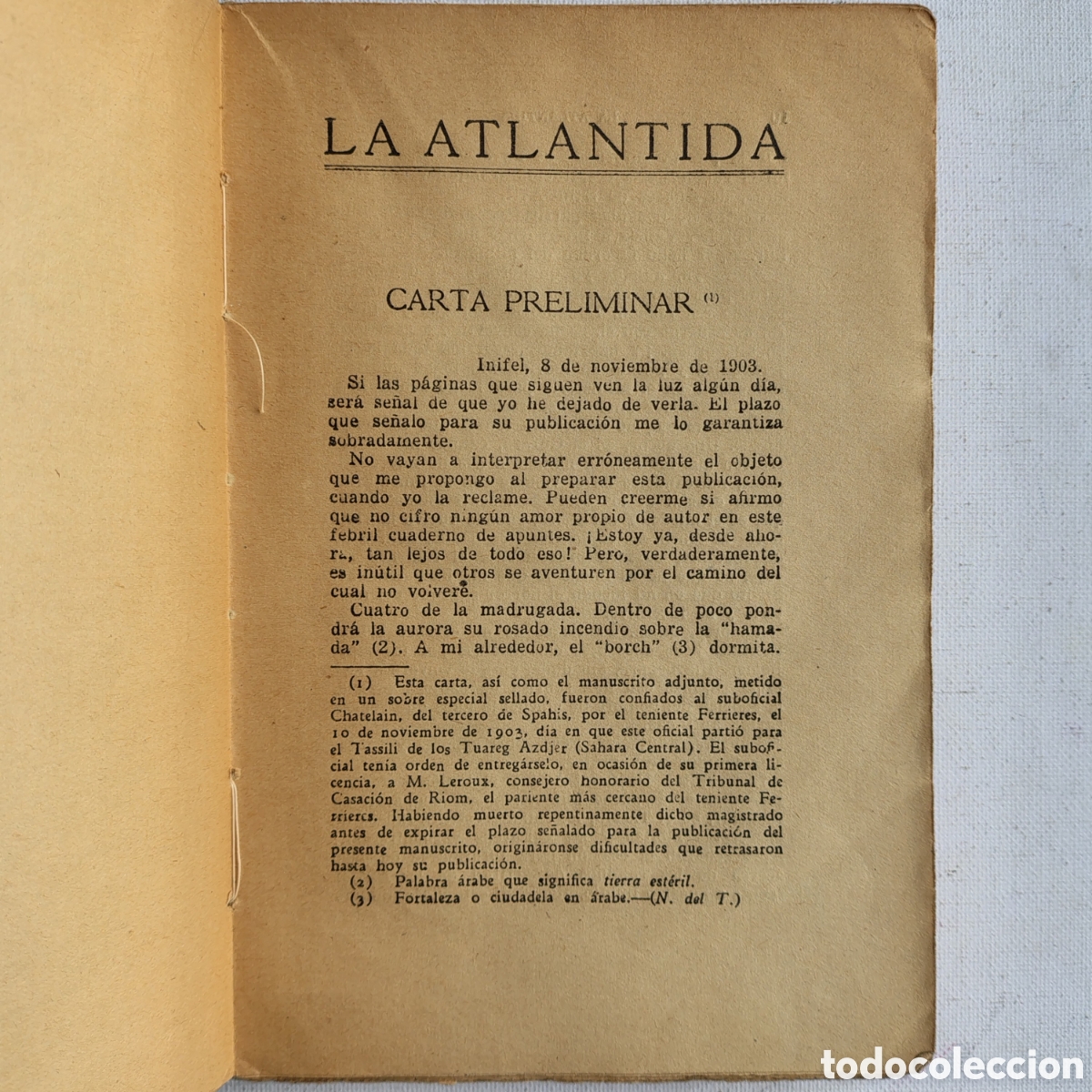 Libros de segunda mano: La Atl&aacute;ntida Pierre Benoit - Foto 3