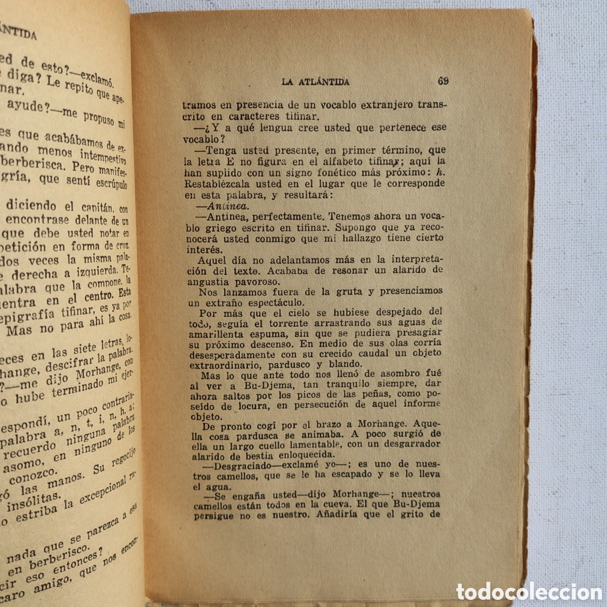 Libros de segunda mano: La Atl&aacute;ntida Pierre Benoit - Foto 4