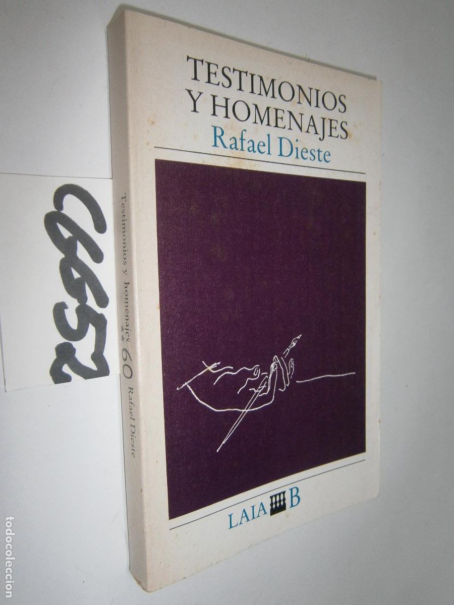 Libros de segunda mano: TESTIMONIOS Y HOMENAJES - Foto 1