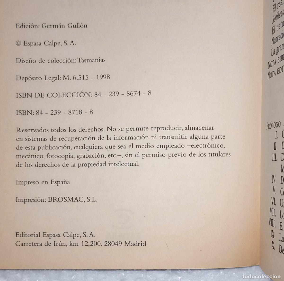 Libros de segunda mano: JOS&Eacute; MAR&Iacute;A PEREDA - SOTILEZA - COL. CENTENARIO - ESPASA, 1998 - Foto 4