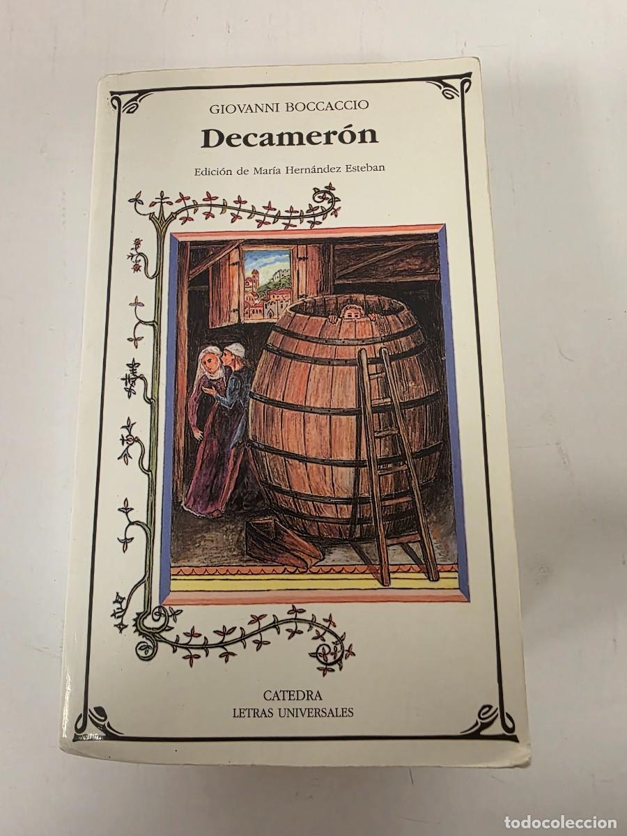 Libros de segunda mano: DECAMERON EDICION MARIA HERNANDEZ ESTEBAN. GIOVANNI BOCCACCIO - Foto 1