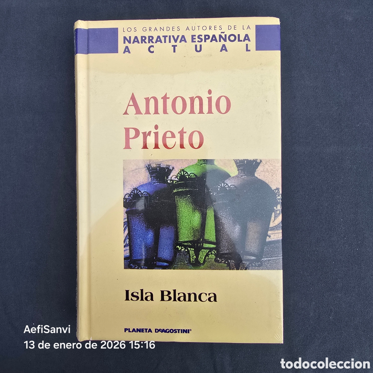 Libros de segunda mano: ISLA BLANCA (ANTONIO PRIETO) (PLANETA DEAGOSTINI) - Foto 1