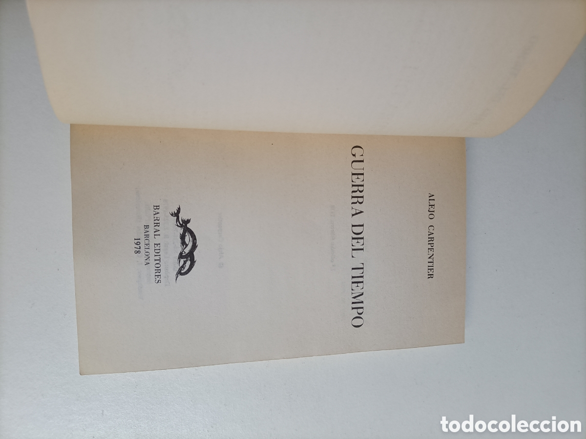 Libros de segunda mano: Guerra del tiempo Alejo Carpentier - Foto 6