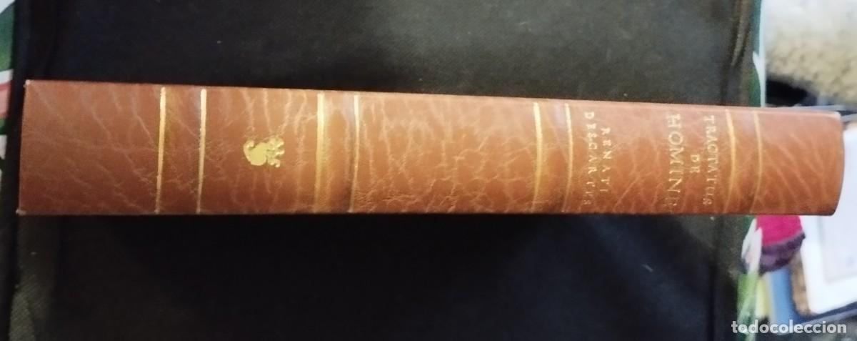 Libros de segunda mano: Libro en edici&oacute;n facs&iacute;mil de lujo Tratado del hombre de Descartes - Foto 6