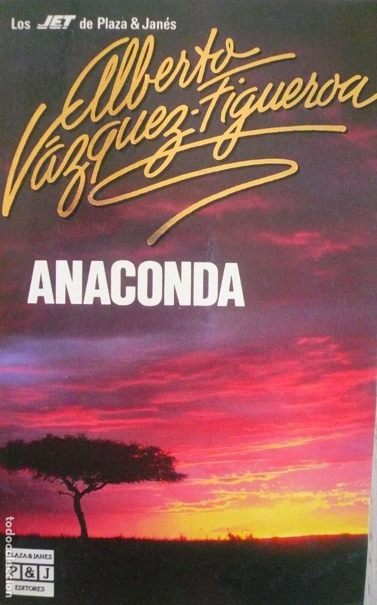 Libros de segunda mano: ALBERTO VAZQUEZ FIGUEROA / ANACONDA / (D-3089) - Foto 1