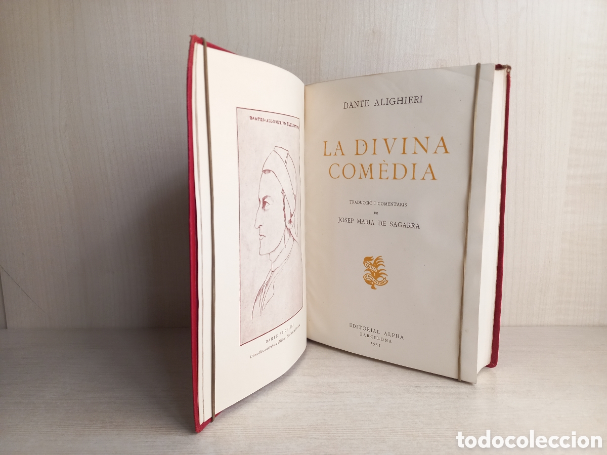 Libros de segunda mano: La Divina Comedia. Dante Alighieri. Editorial Alpha, 1955. Catal&aacute;n. - Foto 7