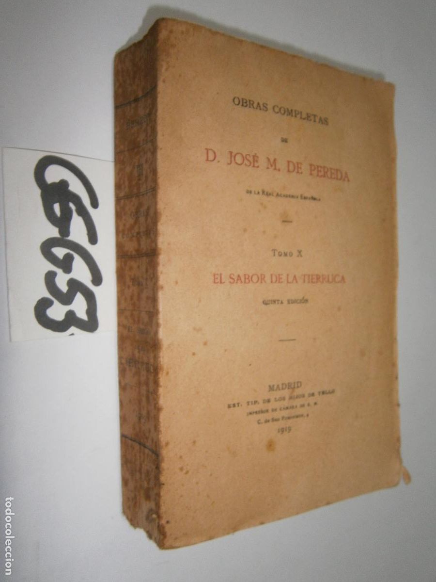 Libros de segunda mano: OBRAS COMPLETAS DE JOSE DE PEREDA - Foto 1