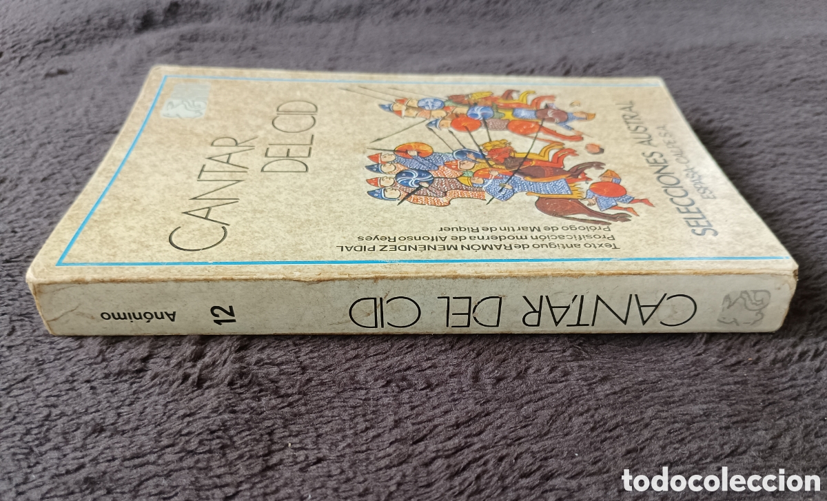 Libros de segunda mano: Libro - CANTAR DEL CID (An&oacute;nimo) Editorial&nbsp;Espasa-Calpe, 1978. Buen estado en general - Foto 5