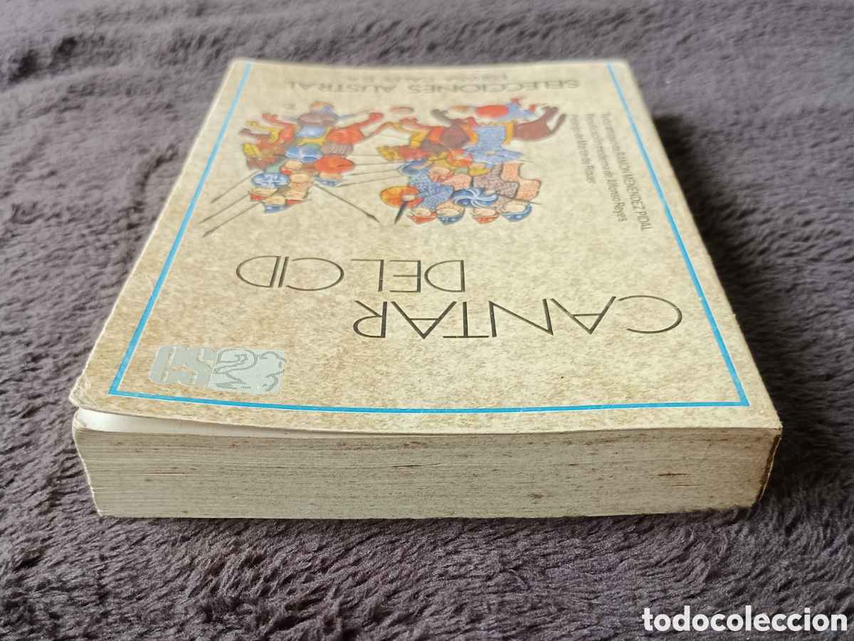 Libros de segunda mano: Libro - CANTAR DEL CID (An&oacute;nimo) Editorial&nbsp;Espasa-Calpe, 1978. Buen estado en general - Foto 6