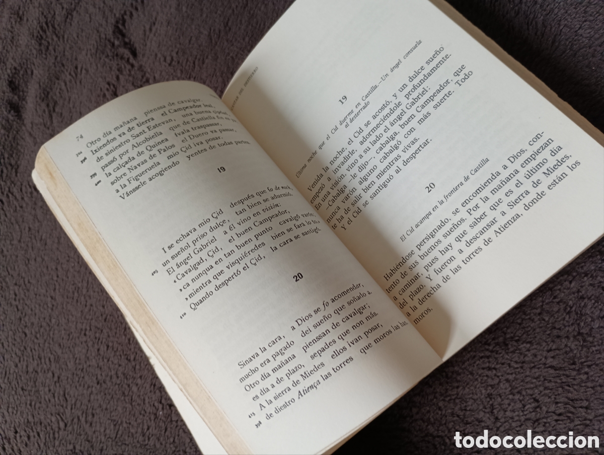 Libros de segunda mano: Libro - CANTAR DEL CID (An&oacute;nimo) Editorial&nbsp;Espasa-Calpe, 1978. Buen estado en general - Foto 11