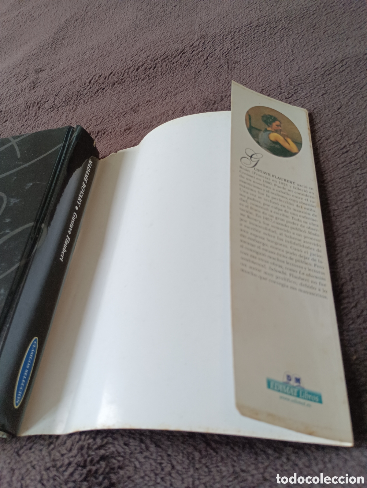 Libros de segunda mano: Libro MADAME BOVARY de Gustave Flaubert.&nbsp;Edimat Libros. A&ntilde;o 2000. - Foto 6