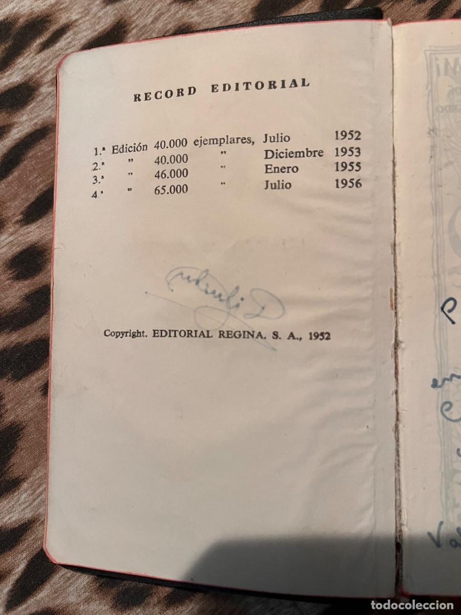 Libros de segunda mano: Misalito Regina a&ntilde;o 1952 - Foto 4
