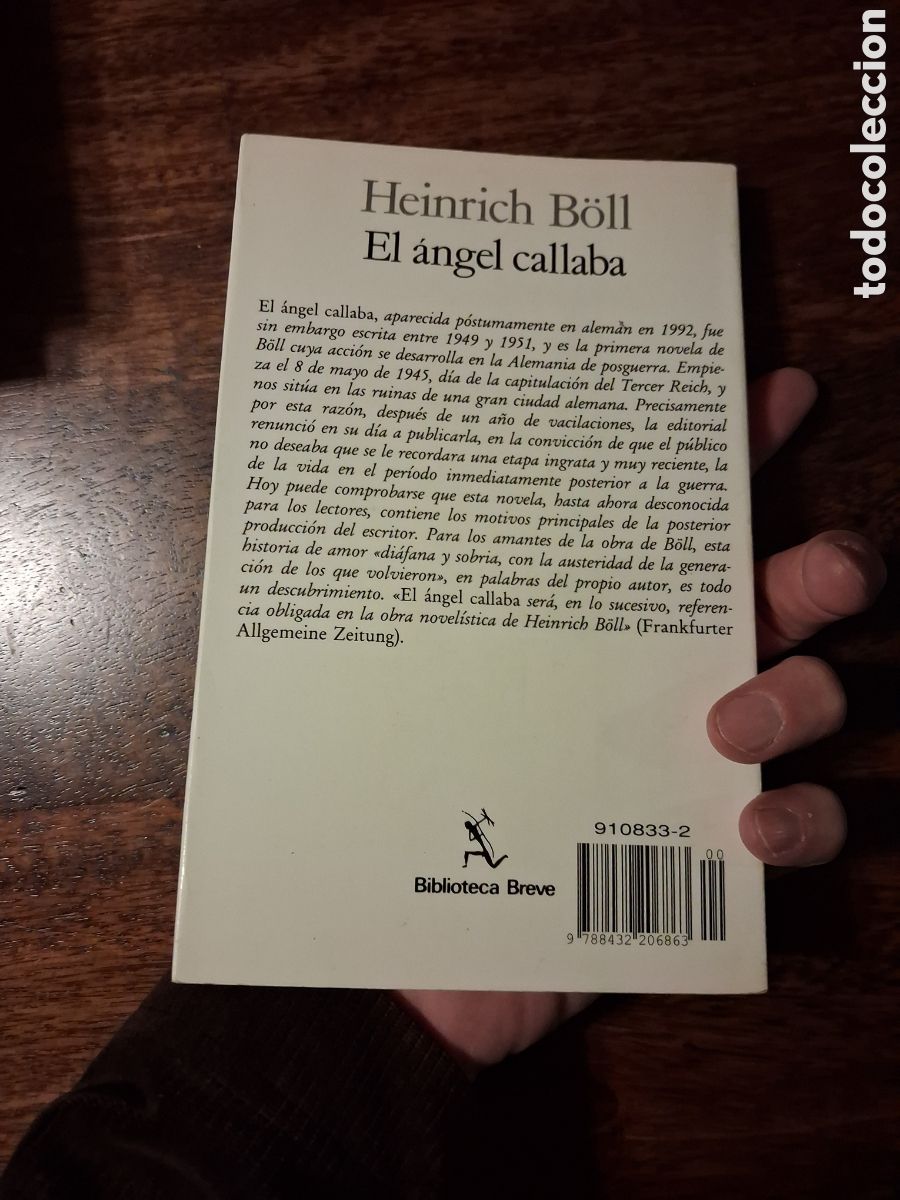 Libros de segunda mano: El &aacute;ngel callaba, Heinrich Boll - Foto 2