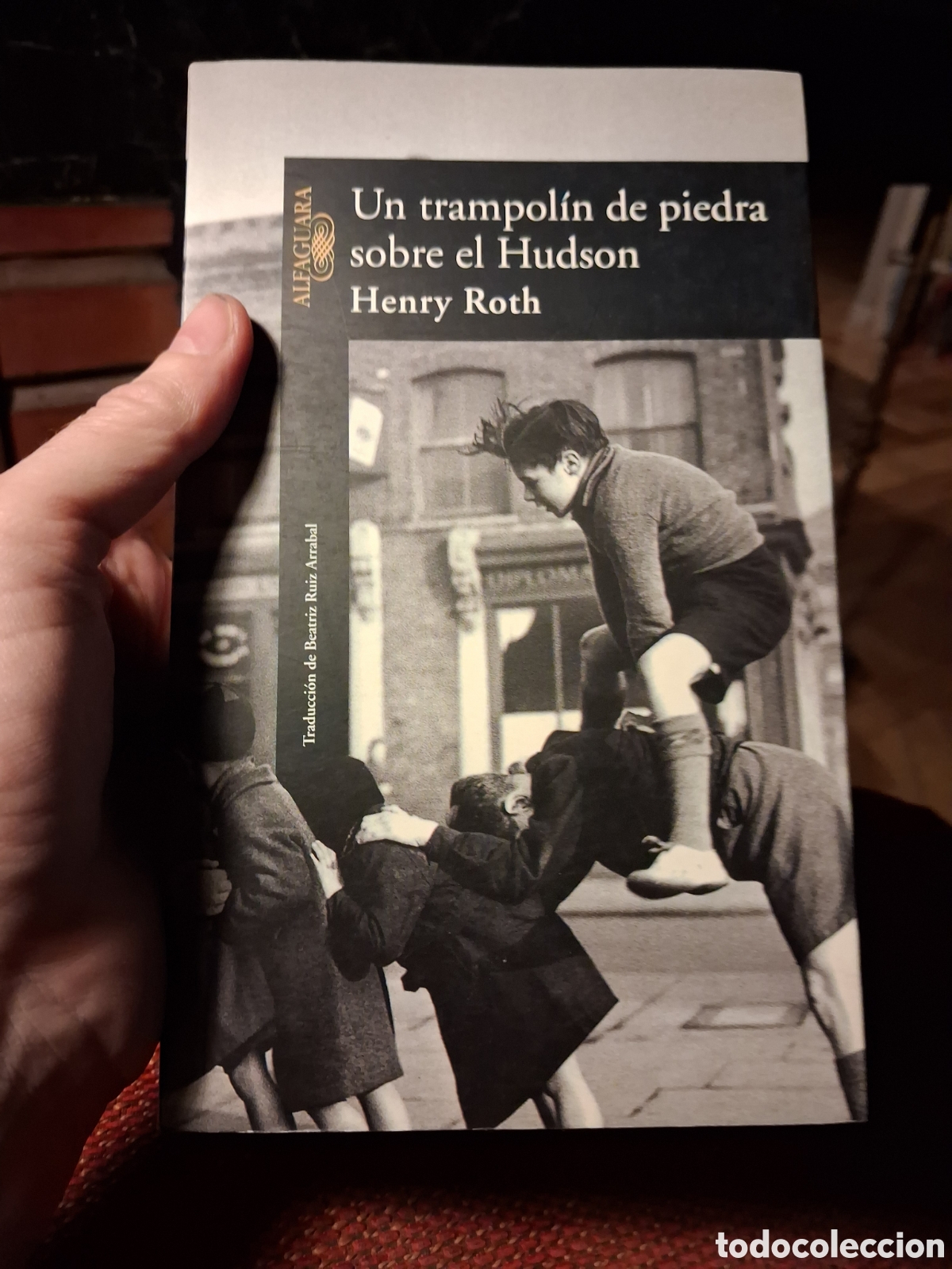Libros de segunda mano: Un trampol&iacute;n de piedra sobre el Hudson, Henry Roth - Foto 1