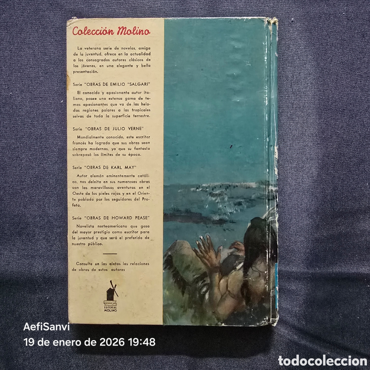 Libros de segunda mano: EL ESP&Iacute;RITU DEL LLANO ESTACADO (KARL MAY) (MOLINO) - Foto 2