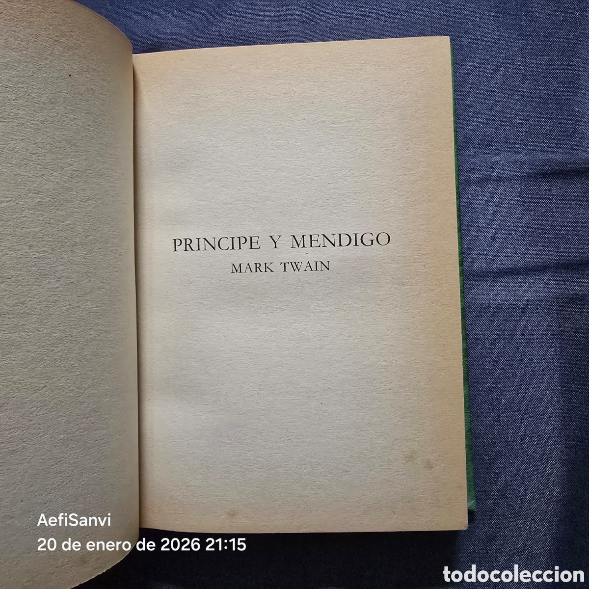 Libros de segunda mano: PR&Iacute;NCIPE Y MENDIGO (MARK TWAIN) - Foto 2