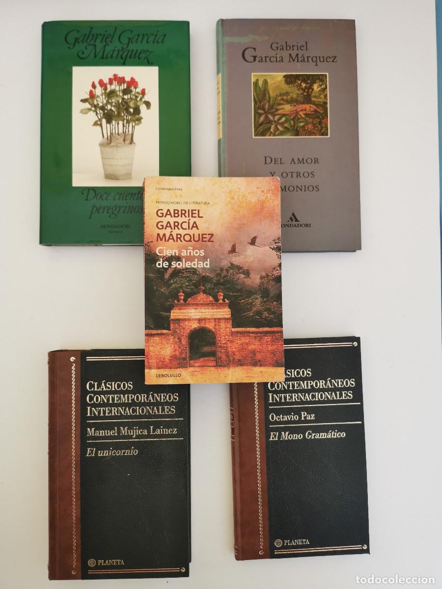 Libri di seconda mano: Garc&iacute;a M&aacute;rquez Cien a&ntilde;os de soledad Del amor y otros demonios Doce cuentos peregrinos Octavio Paz +