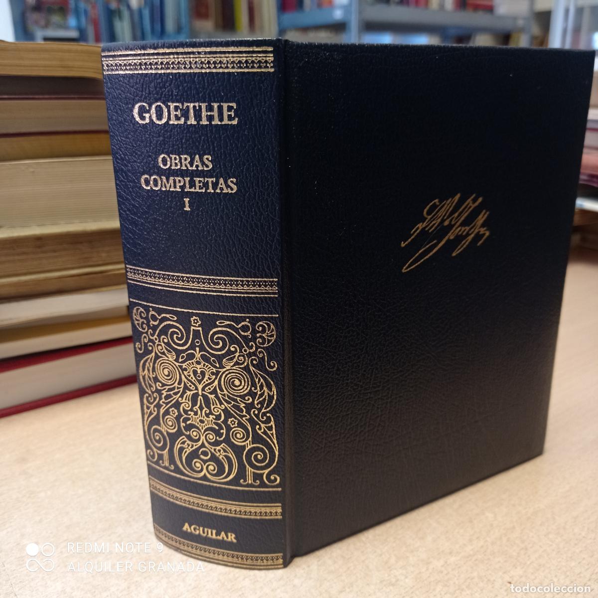 Libros de segunda mano: GOETHE. OBRAS COMPLETAS I - Goethe - Foto 1